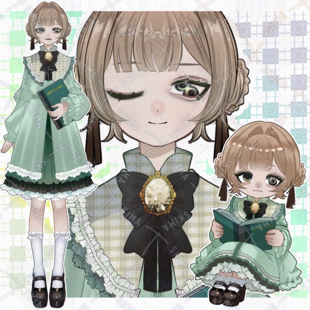 【限定セール】複眼の少女【表情8種】