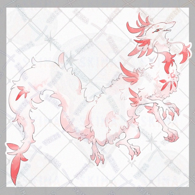 ケモドラゴン【表情2種】