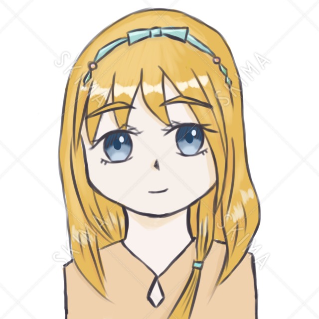 SNSアイコン　女の子です