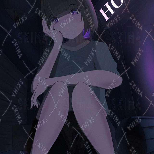 癖絵シリーズ　～メンヘラボブカットお姉さん～