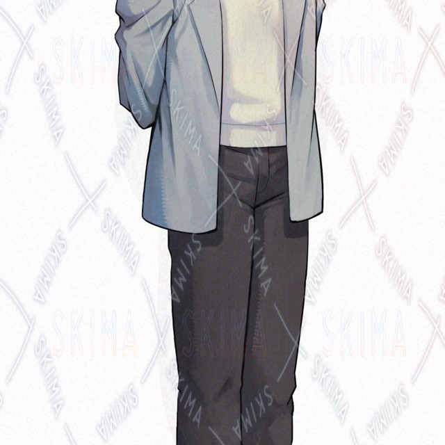 Image 6 of Elegant Elderly Man in a Suit (6 Expressions)