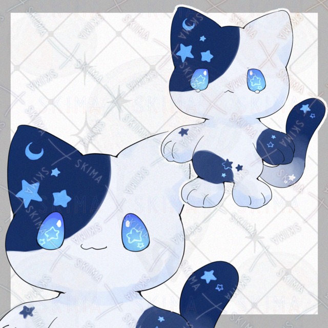 星猫【表情10種類】