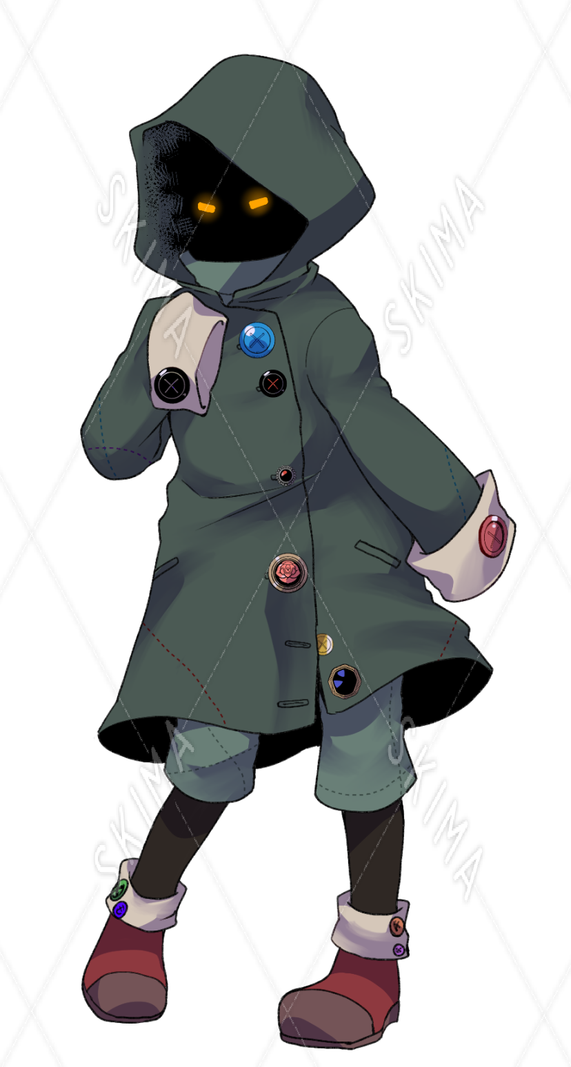 顔の見えないフードっ子立ち絵 スキマ スキルのオーダーメイドマーケット Skima