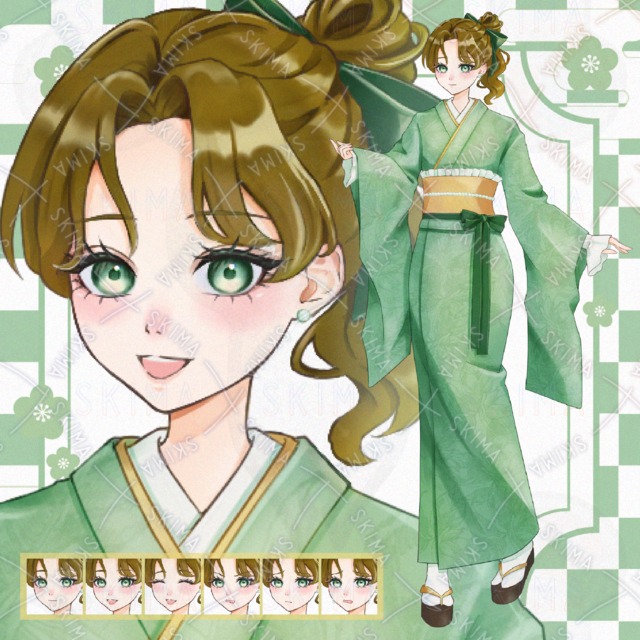 【SALE】和服の女の子