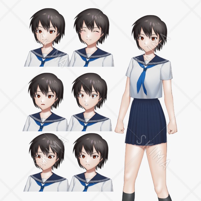 ボーイッシュセーラー服女子 スキマ スキルのオーダーメイドマーケット Skima