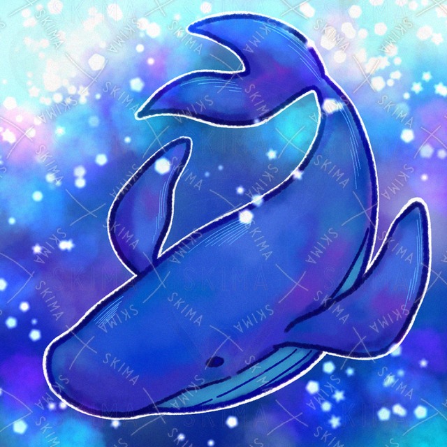 宇宙 クジラ 鯨 アイコン