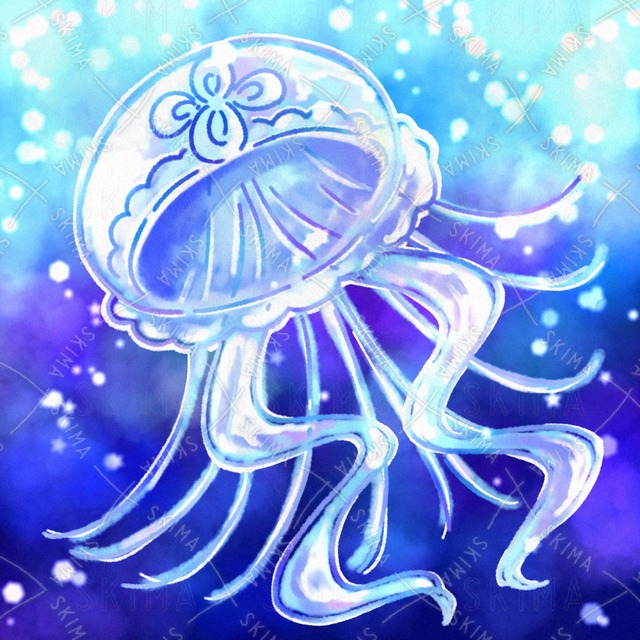宇宙 クラゲ 海月 アイコン