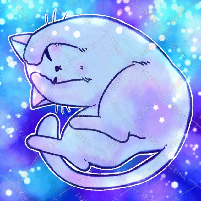 宇宙 ネコ 猫 アイコン