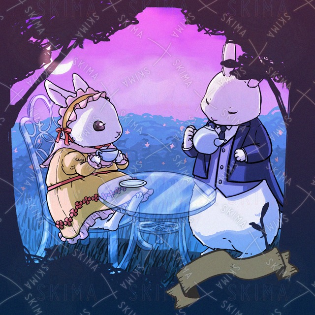 【お値引き】イラスト&立ち絵2種　うさぎ