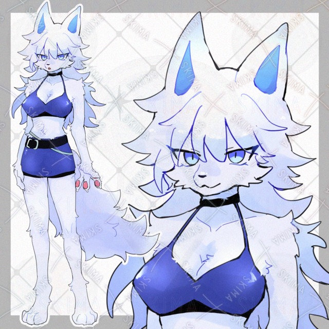 獣人ちゃん【表情10種類】