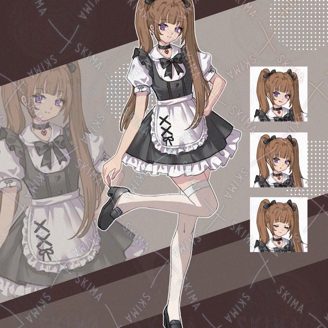 メイドの女の子