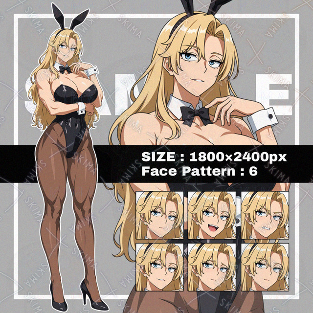 筋肉バニーガール