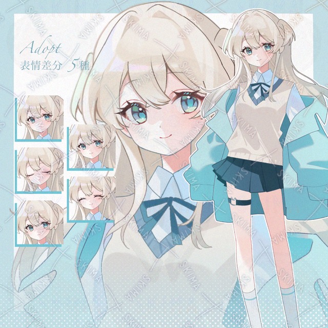 adopt【表情差分5種】