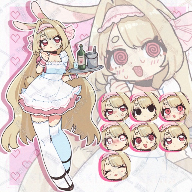 うさぎのメイドさん