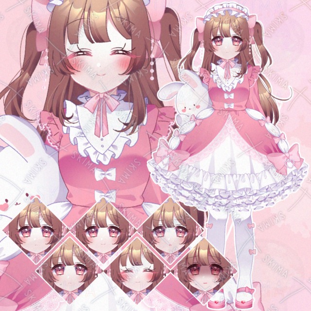 ハーフツインの甘ロリちゃん
