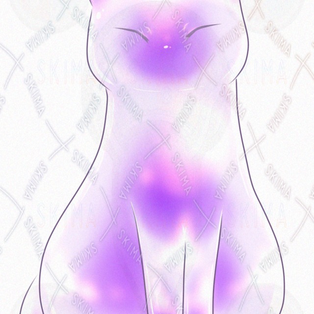 Amethyst Cat (2 Expressions) 的商品圖片第 3 張