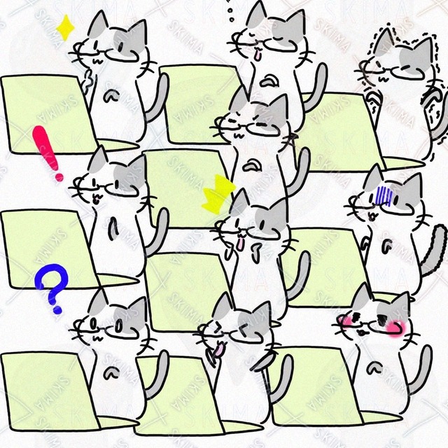 はちわれ猫のかっこだけはいっちょ前にやる気なの