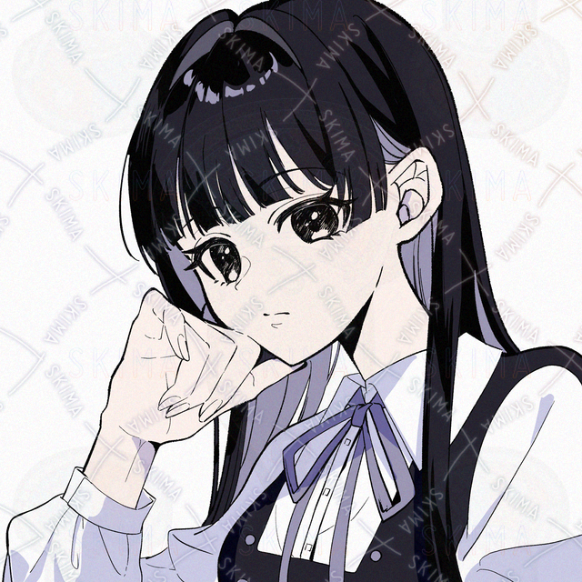 黒髪黒目の子