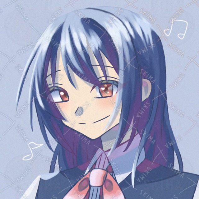 アイコン（清楚な女の子）