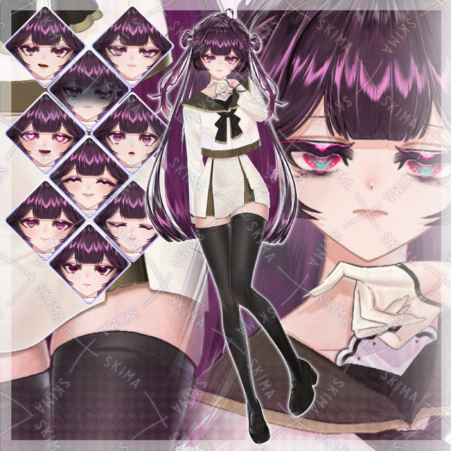 病セーラーの女の子