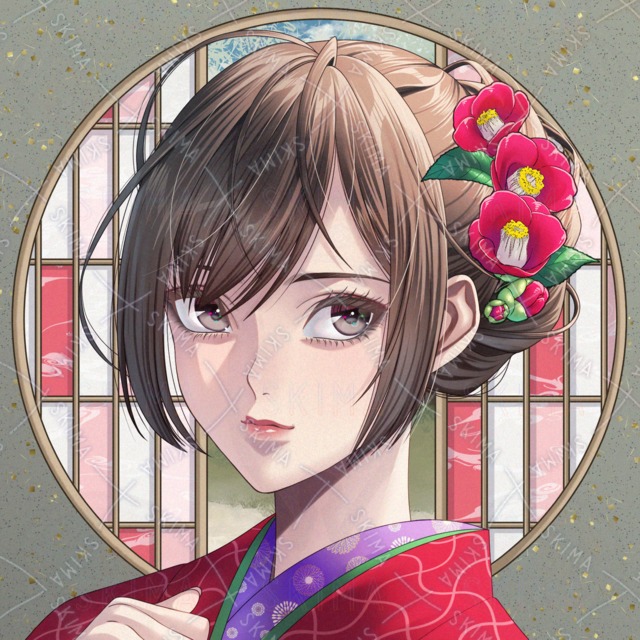『紅椿』（アイコン＆バストアップ）