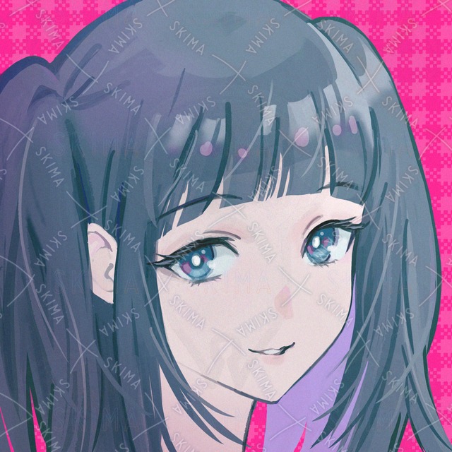 ツインテールの女の子　アイコン