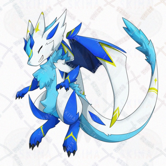Standing Illustration: Dragon Blue 的商品圖片第 5 張