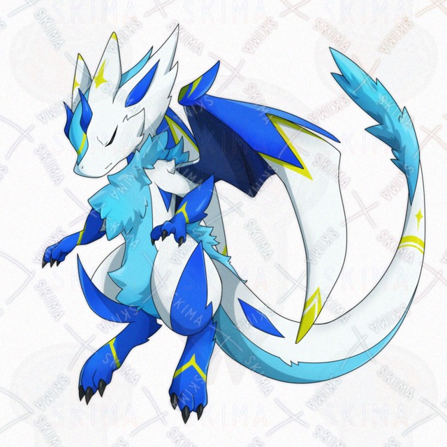 Standing Illustration: Dragon Blue 的商品圖片第 7 張