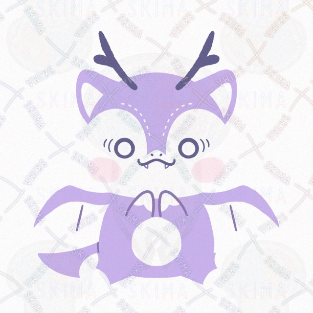 Devil-Style Little Dragon Mascot 的商品圖片第 3 張
