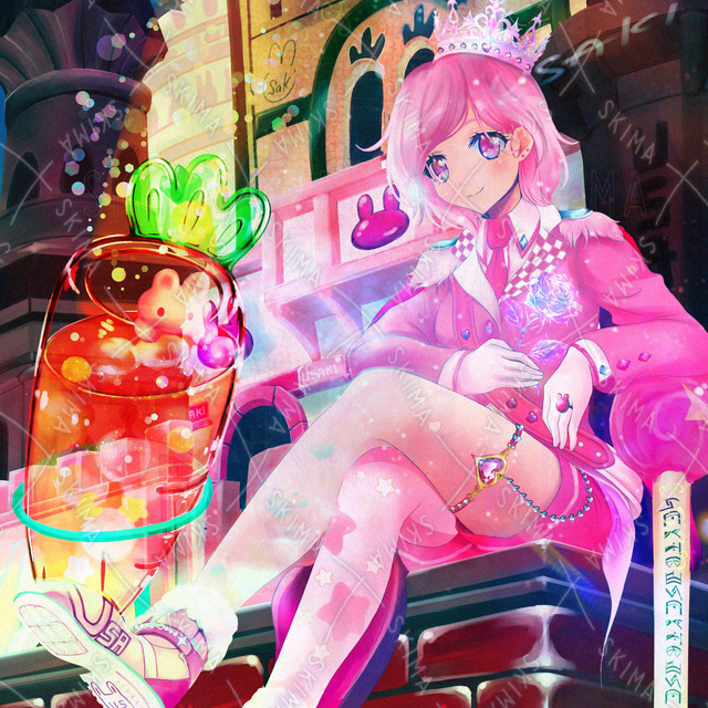 アイコン HP 一枚絵 お菓子の城