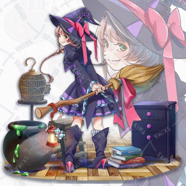 [三面図付き]魔女
