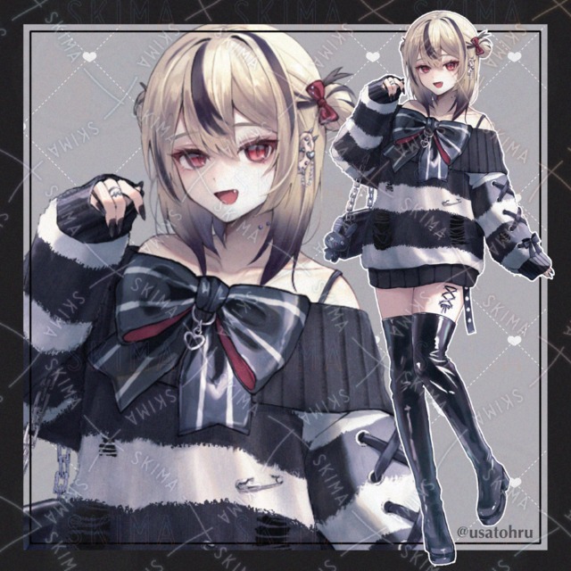 サブカル地雷系の女の子