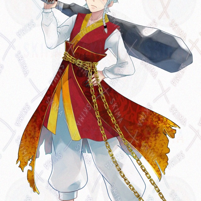 White-Haired Ogre Character 的商品圖片第 10 張