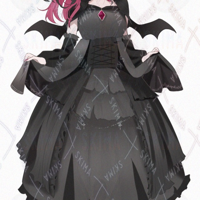 Image 3 of 6 Vampire-Style Female Character Expressions