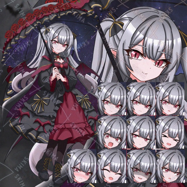 Image of 10 Facial Expression Variations