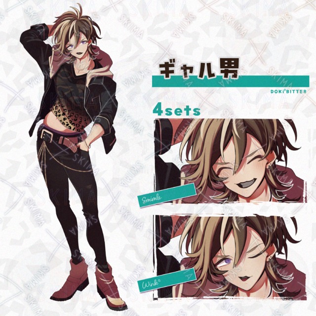 ギャル男キャラクター