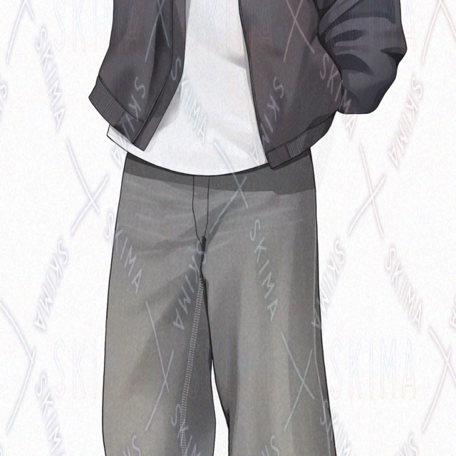 Image 8 of Casual Male Character Art: 8 Expressions
