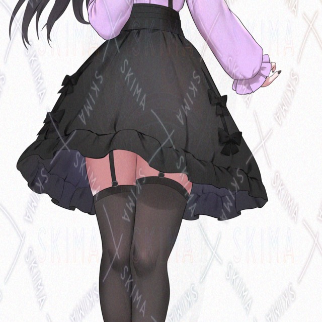 Image 2 of Landmine Girl: 5 Expression Variations, Plus Bonus Chibi Character