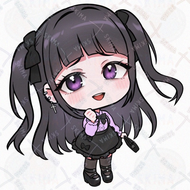 Image 11 of Landmine Girl: 5 Expression Variations, Plus Bonus Chibi Character