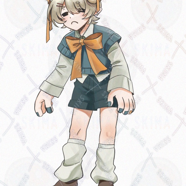 Image 4 of Sheep Motif Character with 9 Facial Expressions