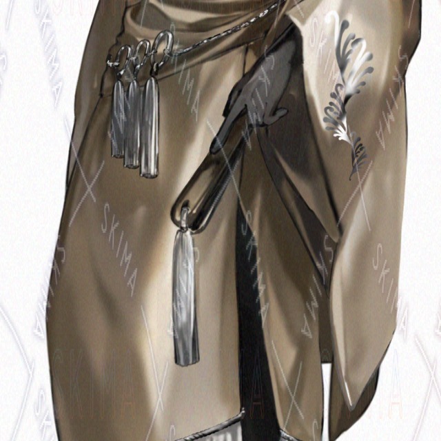 Image 5 of 10 Expressions: Young Man in a Kimono with Droopy Eyes