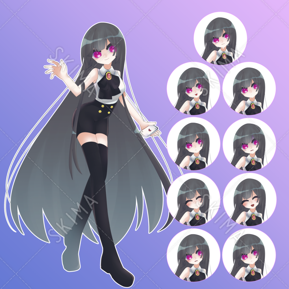 髪の長い女の子 スキマ スキルのオーダーメイドマーケット Skima