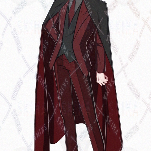 Image 8 of 8 Expression Variations: Male Character Standing Illustration