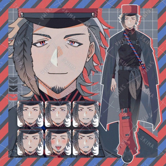 Image of Crow × Letter-Themed Old Man – All 6 Varieties