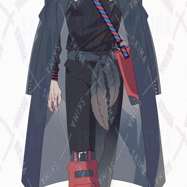 Image 2 of Crow × Letter-Themed Old Man – All 6 Varieties