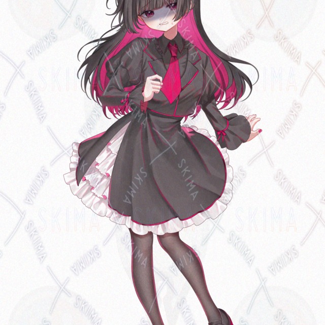 Image 3 of The Girl in Pink and Black