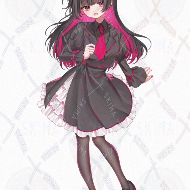 Image 9 of The Girl in Pink and Black