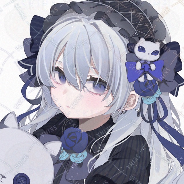 猫好きの女の子アイコン