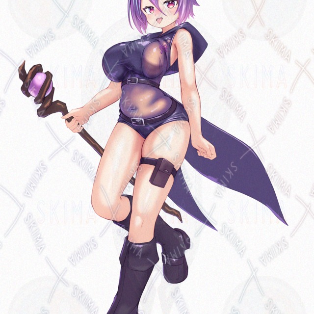 Image 11 of 10 Expressions: Witch with Glassy Eyes