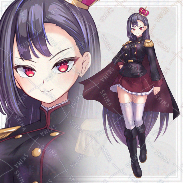 Image of 10 Expressions: Girl with a Crown